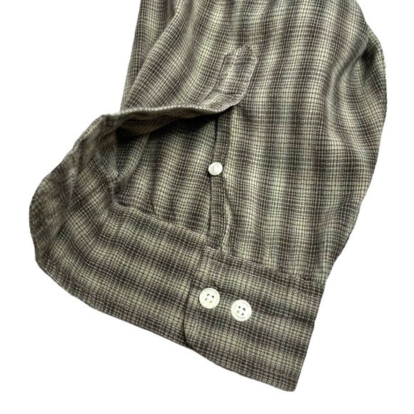 % St John's Bay Long Sleeve Strip Shirt Sz 3XLT (Tall) - Picture 6 of 11